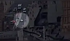 Atentado en Londres: video muestra el preciso momento que auto arrolla a varias personas