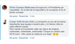 Vía Facebook: así reaccionaron los peruanos sobre el 'Año de la lucha contra la corrupción y la impunidad'
