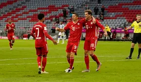Bayern Múnich derrotó 4-3 al Hertha de Berlín con un ‘póker’ de Robert Lewandoski
