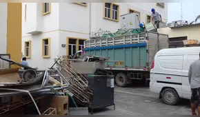 Limpian techos de hospital Las Mercedes de Chiclayo [VIDEO]