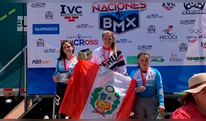 Micaela Ramirez se llevó la presea de la Copa Naciones BMX de Costa Rica