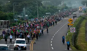 Caravana migrante: nuevo grupo con al menos 800 hondureños llega a México 