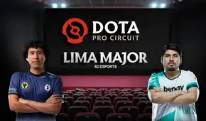 Lima Major Dota 2: partidas del DPC entre peruanos podrán ser vistas en los cines