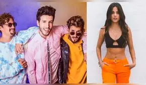Sebastián Yatra y Mau y Ricky reaccionan al video de TikTok de Luciana Fuster