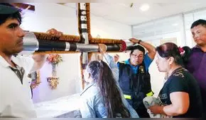 Chiclayo: Cruz de Motupe visitó a los pacientes del Hospital Regional Lambayeque [VIDEO Y FOTOS]