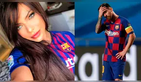 Suzy Cortez respalda a su ídolo Lionel Messi: “Tiene razón en salir del Barcelona” 