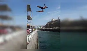 Arequipa: Osados pobladores participarán de festival de clavados en Mollendo [FOTOS]
