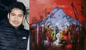 Pintor “Renzo” Macedo: “Mi taller son las calles”