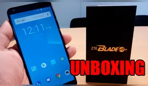 Blade V9 Vita: mira el unboxing del smartphone de gama media de ZTE que ya está en Perú [FOTOS]