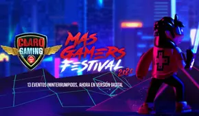 Se inicia el Claro Gaming MasGamers Festival 2020