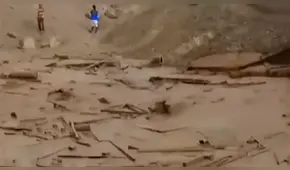 Habitantes de distrito en Huarochirí piden ayuda para prevenir daños por huaicos [VIDEO]