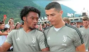 Cristiano Ronaldo reveló cómo le pidió a Juan Cuadrado su número de camiseta [VIDEO]