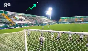 ¿Fantasmas? Extraño efecto del balón en partido entre Chapecoense vs. Atlético Mineiro es viral