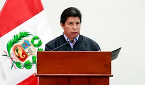 Pedro Castillo sobre moción de vacancia en su contra: “Es parte del juego político”