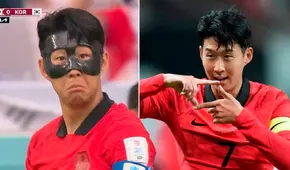 Son Heung Min: ¿por qué el jugador de Corea usó una máscara en el Mundial Qatar 2022?