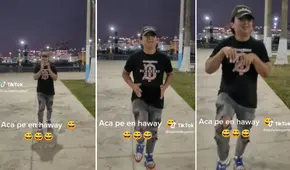 Tapir 590 presume estar en Hawái, pero usuarios lo trolean y dicen que es una plaza del Callao