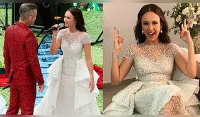 Rusia 2018: Aida Garifullina sorprendió con detalle en vestuario durante show