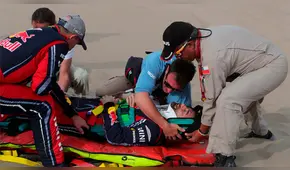 Dakar 2019: Stéphane Peterhansel estrelló su auto y abandonó en la penúltima etapa