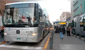 Metropolitano modifica horario por feriado de este viernes