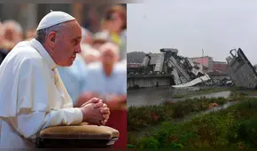 Génova: Papa Francisco lamenta tragedia y envía mensaje a los afectados