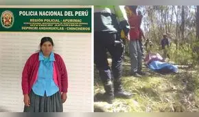 Apurimac:  Mujer detenida por asesinato de funcionario de Municipio de Cachi