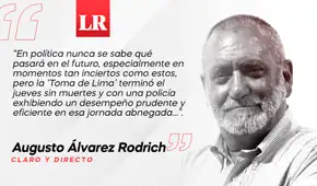 El tiempo que juega a favor del Gobierno, por Augusto Álvarez Rodrich El tiempo que juega a favor del Gobierno, por Augusto Álvarez Rodrich