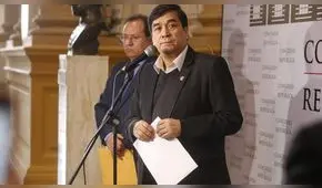 Benicio Ríos: Congreso no debía poner en votación inmunidad parlamentaria
