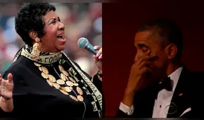 Aretha Franklin y la vez que su voz hizo llorar a Barack Obama [VIDEO] 