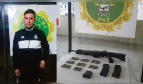 Vuelven a  capturar a “Gringasho” con arma de guerra en Trujillo 
