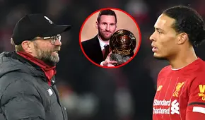 Klopp sobre Messi: “Van Dijk tuvo una temporada más impresionante”