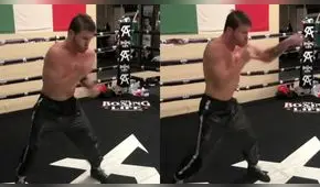 Saúl ‘Canelo’ Álvarez sorprende con la velocidad de puños de cara a su pelea con Golovkin [VIDEO]