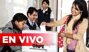 Segunda vuelta elecciones regionales 2022: así fueron los primeros conteos de la ONPE