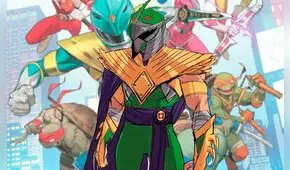 TMNT: Shredder será el nuevo Power Ranger Verde en nuevo crossoser 