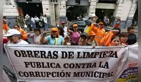 Municipalidad de Lima incorporará en la planilla a 414 trabajadores de limpieza pública