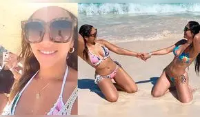 Isabel Acevedo viajó a Punta Cana con pasajes comprados por Christian Domínguez