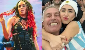 Lali Espósito entonó el himno de Argentina en la final de Qatar 2022