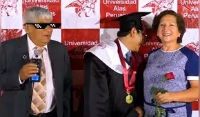 Facebook: épica troleada de papá a su hijo en fiesta de graduación [VIDEO]