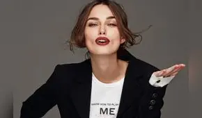  Keira Knightley: "Seguiré alzando la voz y gritando que tengo ideas"