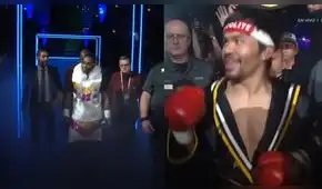 Pacquiao vs Broner EN VIVO: las espectaculares entradas de los boxeadores de la estelar por el campeonato mundial