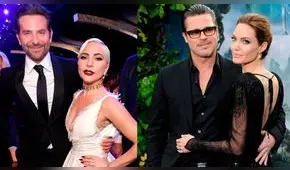 Lady Gaga y Bradley Cooper: historia de la pareja y sus similitudes con Angelina Jolie y Brad Pitt