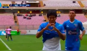 Willyan Mimbela anotó golazo desde 35 metros de distancia ante Sport Boys [VIDEO]