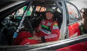 Auto de Nicolás Fuchs terminó en llamas y tuvo que abandonar el Dakar Series [FOTO]