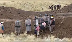 Sancionarán a los que golpearon a campesinas