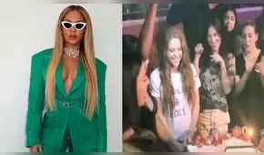 Beyoncé baila salsa en fiesta sorpresa de Shakira después del Super Bowl  