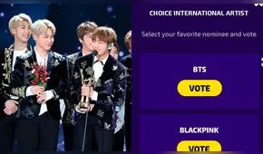 BTS se presenta esta noche en la ceremonia de los Teen Choice Awards 2019