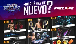 Free Fire lanza su agenda semanal del 29 de diciembre al 3 de enero con Pase de Boyaah