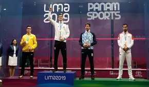 ¡Otro peruano de oro! Diego Elías gana la final de squash en los Juegos Panamericanos 2019 [VIDEO]