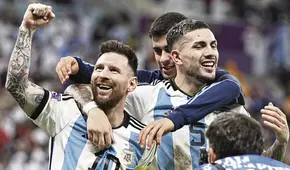 Qatar 2022: Messi está en semifinales