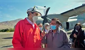 Gobernador Zenón Cuevas regresó a Moquegua tras superar el coronavirus  