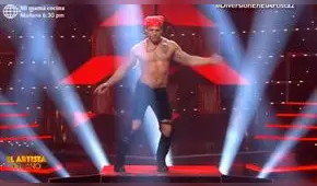 Briyit Palomino besó a Nikko Ponce en sensual baile de “El artista del año”